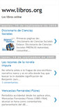 Mobile Screenshot of libros.org